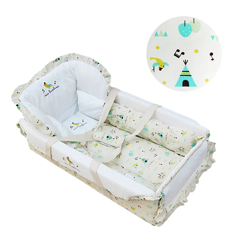 High quality crib infant carrier vehicle portable baby cradle bed export standard baby sleeping basket baby supplies
High quality crib infant carrier vehicle portable baby cradle bed export standard baby sleeping basket baby supplies