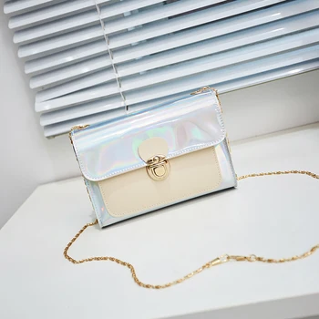 Fashion women's shoulder bag new laser holographic laser Messenger bag canta handbag
Fashion women's shoulder bag new laser holographic laser Messenger bag canta handbag