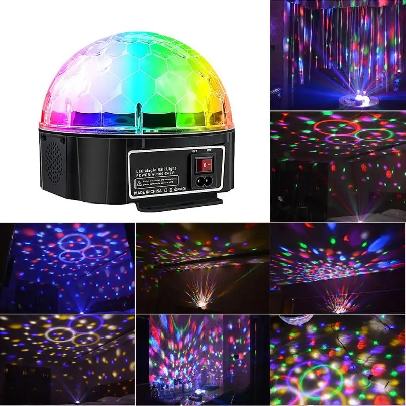 Disco DJ Party Bluetooth Speakers Party Stage Effect Lighting RGB Color Changing LED Crystal Ball
Disco DJ Party Bluetooth Speakers Party Stage Effect Lighting RGB Color Changing LED Crystal Ball
