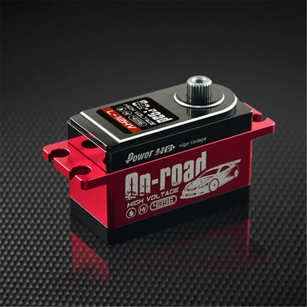 Power HD L-12HV 12KG High Voltage Servo For 1:10 Buggy Drift Touring RC Car On Road Accessories Toys for Children
Power HD L-12HV 12KG High Voltage Servo For 1:10 Buggy Drift Touring RC Car On Road Accessories Toys for Children