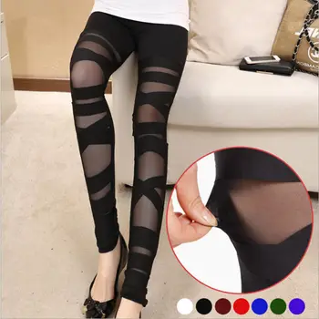 WPCZQVZA New Arrival Spring And Autumn Korean Women Stitching Cross-Bundle Leggings Female Solid Color Mesh Nine Points Leggins
WPCZQVZA New Arrival Spring And Autumn Korean Women Stitching Cross-Bundle Leggings Female Solid Color Mesh Nine Points Leggins