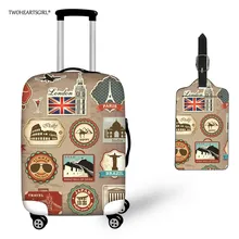 TWOHEARTSGIRL Travel Accessories Custom Print Luggage Covers for Trolley Suitcase Elastic Luggage Protective Covers
TWOHEARTSGIRL Travel Accessories Custom Print Luggage Covers for Trolley Suitcase Elastic Luggage Protective Covers