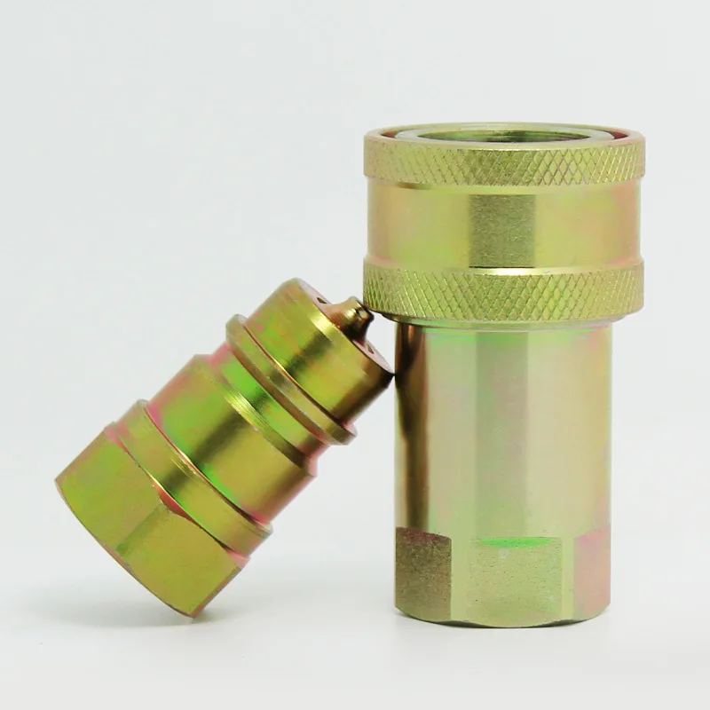 1/4 3/8 1/2 3/4 1 BSP close type hydraulic quick coupling quick couple High pressure tubing quick connector
1/4 3/8 1/2 3/4 1 BSP close type hydraulic quick coupling quick couple High pressure tubing quick connector