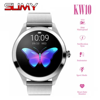 Slimy KW10 Bluetooth Smart Watch Women Men 2019 IP68 Waterproof Heart Rate Monitor For Android IOS Fitness Bracelet Smartwatch
Slimy KW10 Bluetooth Smart Watch Women Men 2019 IP68 Waterproof Heart Rate Monitor For Android IOS Fitness Bracelet Smartwatch