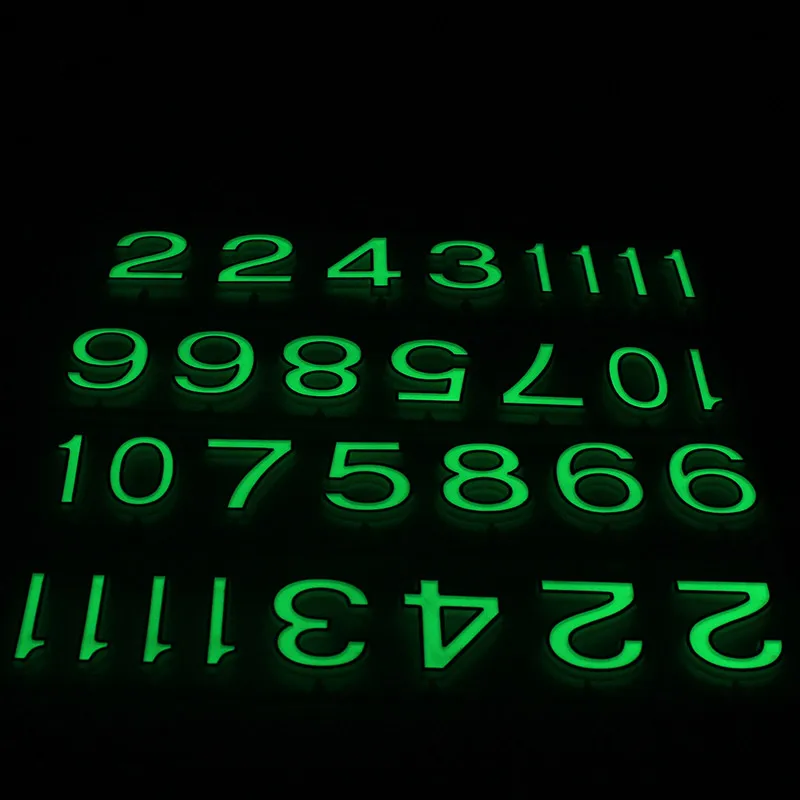 DIY Parts clock parts accessories Arab digital glow in the dark safe material uminova
DIY Parts clock parts accessories Arab digital glow in the dark safe material uminova