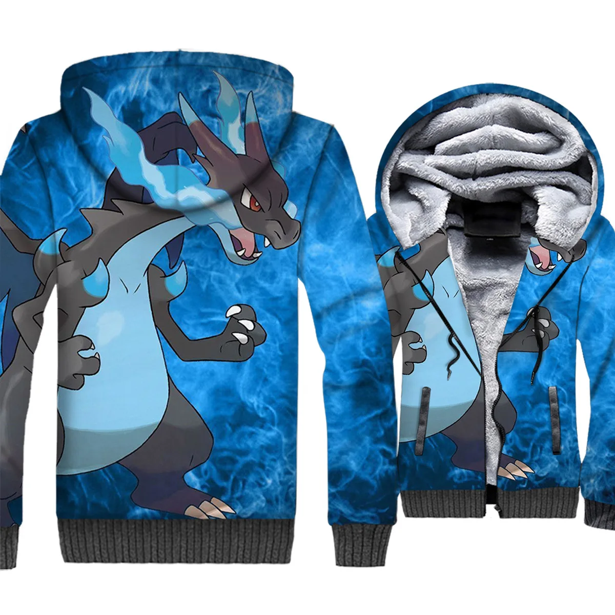 Animal Blue Man Coat 2019 3D Pocket Monster Anime Hoodies Hip Hop Thick Men's Jacket Harajuku Unisex Sweatshirt Gothic Tracksuit
Animal Blue Man Coat 2019 3D Pocket Monster Anime Hoodies Hip Hop Thick Men's Jacket Harajuku Unisex Sweatshirt Gothic Tracksuit