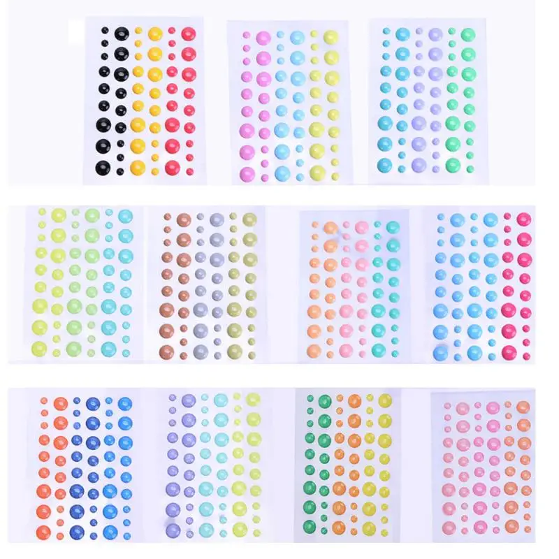 54pcs/pack Enamel Dot Sticker Sugar Sprinkles Self-adhesive Resin Assorted for DIY Scrapbooking Photo Album Card Crafts Home
54pcs/pack Enamel Dot Sticker Sugar Sprinkles Self-adhesive Resin Assorted for DIY Scrapbooking Photo Album Card Crafts Home