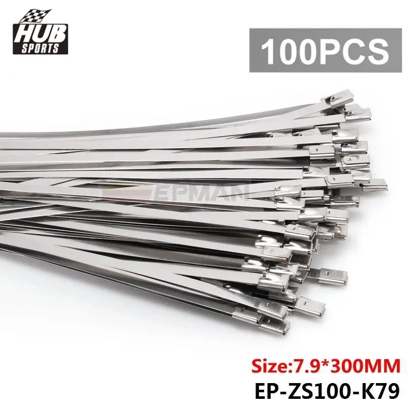 100xStainless Steel Metal Cable ties Zip Straps Exhaust Heat Wrap 7.9mm x 300mm For TOYOTA SUPRA NA 92-00 HU-ZS100-K79
100xStainless Steel Metal Cable ties Zip Straps Exhaust Heat Wrap 7.9mm x 300mm For TOYOTA SUPRA NA 92-00 HU-ZS100-K79