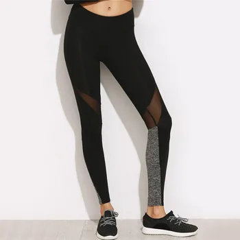 2018 Women Casual Leggings Fitness Winter Leggings New Arrival Ladies Plain Elastic Waist Color Block Mesh Insert Leggings
2018 Women Casual Leggings Fitness Winter Leggings New Arrival Ladies Plain Elastic Waist Color Block Mesh Insert Leggings