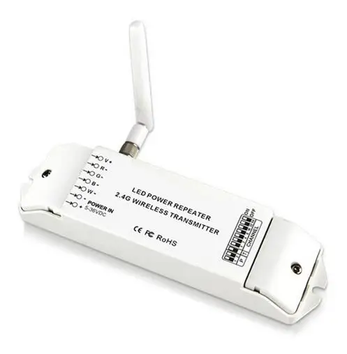 BC-970 2.4G PWM Wireless Power Repeater The launcher DC5-36V Wireless LED Power Extender
BC-970 2.4G PWM Wireless Power Repeater The launcher DC5-36V Wireless LED Power Extender