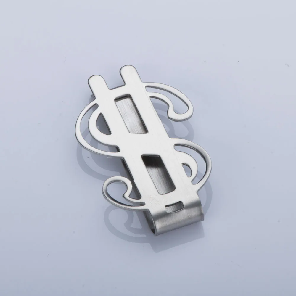 1 pc Creative Cool Money Clip Stainless Steel Dollar Design Money Holder Clip Smooth Dollar Sign Money Credit Card Clip Holder
1 pc Creative Cool Money Clip Stainless Steel Dollar Design Money Holder Clip Smooth Dollar Sign Money Credit Card Clip Holder