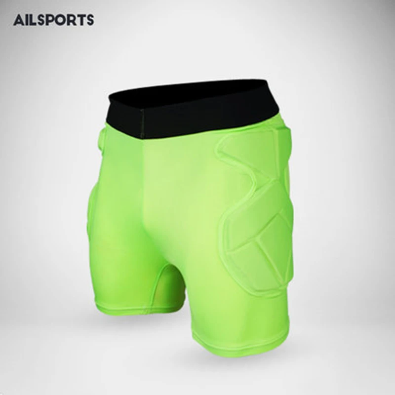 Image New Protective Hip Pad Padded Shorts Basketball Soccer Goalkeeper Short Eva Thick Latex Sponge Snowboarding Impact Protection