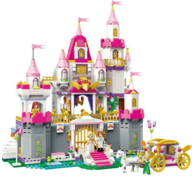 Enlighten 2612 938pcs Leah Angel Castle Celebration Building Block Bricks Toy For Kid Compatible Legoings Girls Friends Princess
Enlighten 2612 938pcs Leah Angel Castle Celebration Building Block Bricks Toy For Kid Compatible Legoings Girls Friends Princess