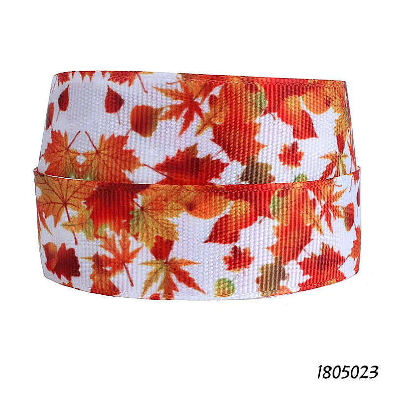 FLRA Ribbon (50 yards/lot) Autumn theme beautiful maple leaf printed grosgrain ribbon
FLRA Ribbon (50 yards/lot) Autumn theme beautiful maple leaf printed grosgrain ribbon