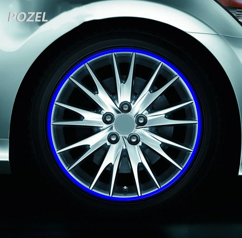 car styling 15-18 inch Wheel Rim Stripe Reflective Sticker for Chevrolet Volt Camaro Cobalt Orlando Spark Aveo Sail Captiva
car styling 15-18 inch Wheel Rim Stripe Reflective Sticker for Chevrolet Volt Camaro Cobalt Orlando Spark Aveo Sail Captiva