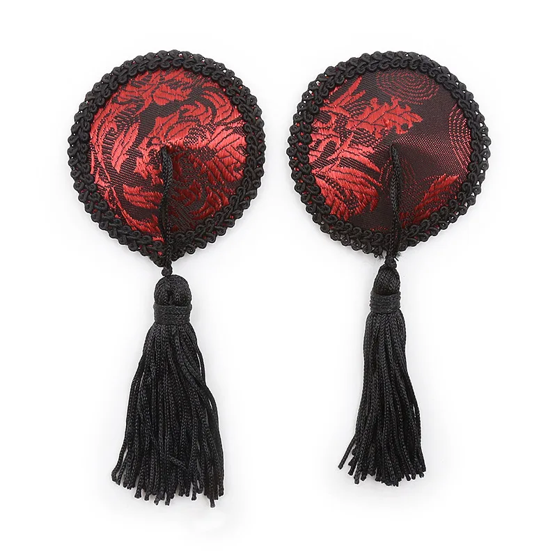 New Hot 1 Pair Sexy Pasties Stickers Women Lingerie Sequin Tassel Breast Bra Nipple Cover
New Hot 1 Pair Sexy Pasties Stickers Women Lingerie Sequin Tassel Breast Bra Nipple Cover