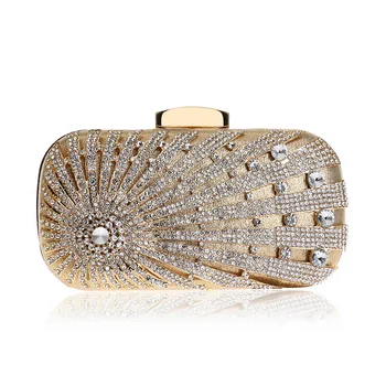 New Design Flower Crystal Metal Women Evening Clutch One Side Rhinestones Chain Handbags Party Wedding Bridal Purse YM1196
New Design Flower Crystal Metal Women Evening Clutch One Side Rhinestones Chain Handbags Party Wedding Bridal Purse YM1196
