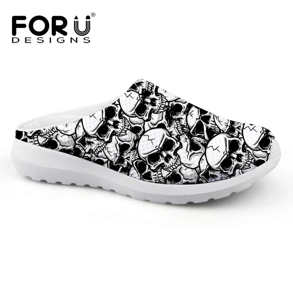 Breathable Flat Sandals Cool Skull Design Men Women Water Shoes Casual Summer Style Slipper Couples Sandals High Quality
Breathable Flat Sandals Cool Skull Design Men Women Water Shoes Casual Summer Style Slipper Couples Sandals High Quality