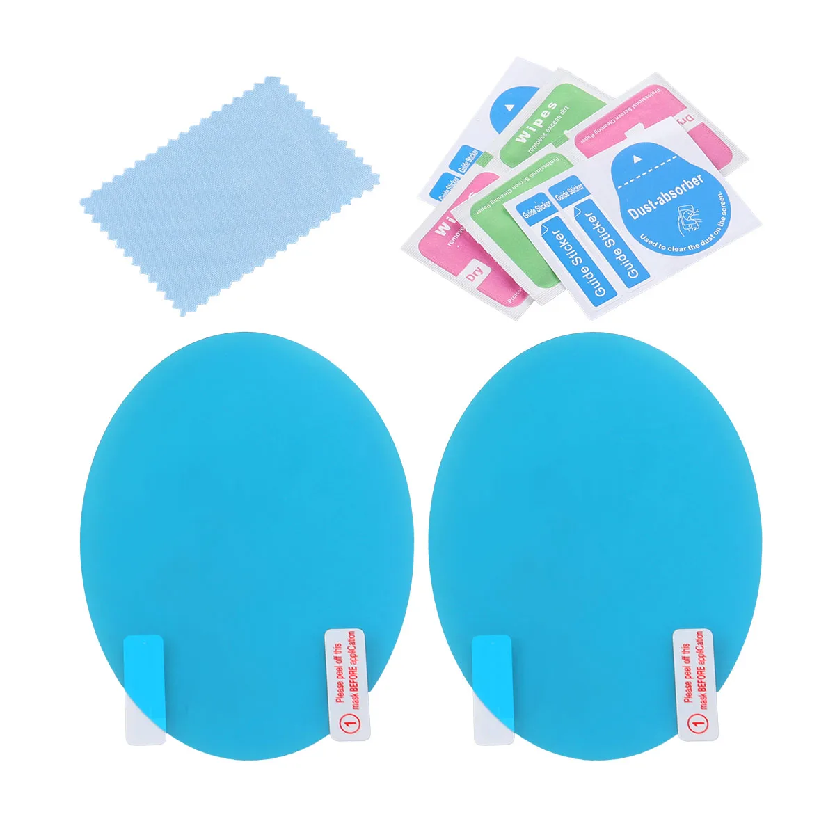 2 PCS Car Rearview Mirror Film 13.7x9.6cm Anti-Glare/Scratch Anti-Fog HD Rainproof Rear View Mirror Film Sticker With Tools
2 PCS Car Rearview Mirror Film 13.7x9.6cm Anti-Glare/Scratch Anti-Fog HD Rainproof Rear View Mirror Film Sticker With Tools