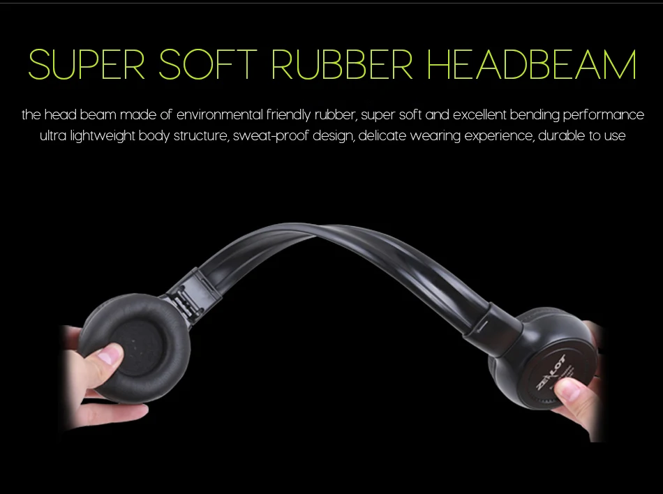B570 Wireless Bluetooth Headphone HiFi Stereo Headset With Microphone FM Radio Micro SD Card Play for Iphone Samsung Xiaomi HTC