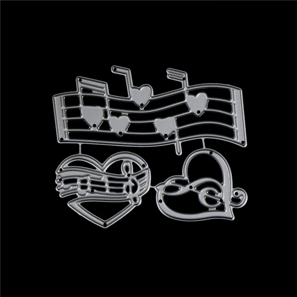 1PCS Musical Note love heart Cutting Dies DIY Scrapbooking Metal Steel Stencil Embossing Craft Dies New Sale
1PCS Musical Note love heart Cutting Dies DIY Scrapbooking Metal Steel Stencil Embossing Craft Dies New Sale