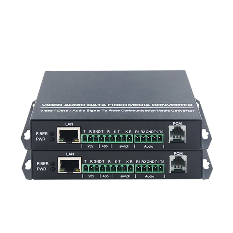 1pair Switching audio network 485 telephone 232 multi-function optical transceiver fiber optic transceiver single fiber single m
1pair Switching audio network 485 telephone 232 multi-function optical transceiver fiber optic transceiver single fiber single m