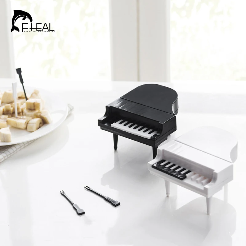 FHEAL 10pcs/set Creative Piano Modeling Fruit Fork Eco-friendly ABS Easy Decoration Kitchen Bar Kids Dessert Forks Tableware
FHEAL 10pcs/set Creative Piano Modeling Fruit Fork Eco-friendly ABS Easy Decoration Kitchen Bar Kids Dessert Forks Tableware