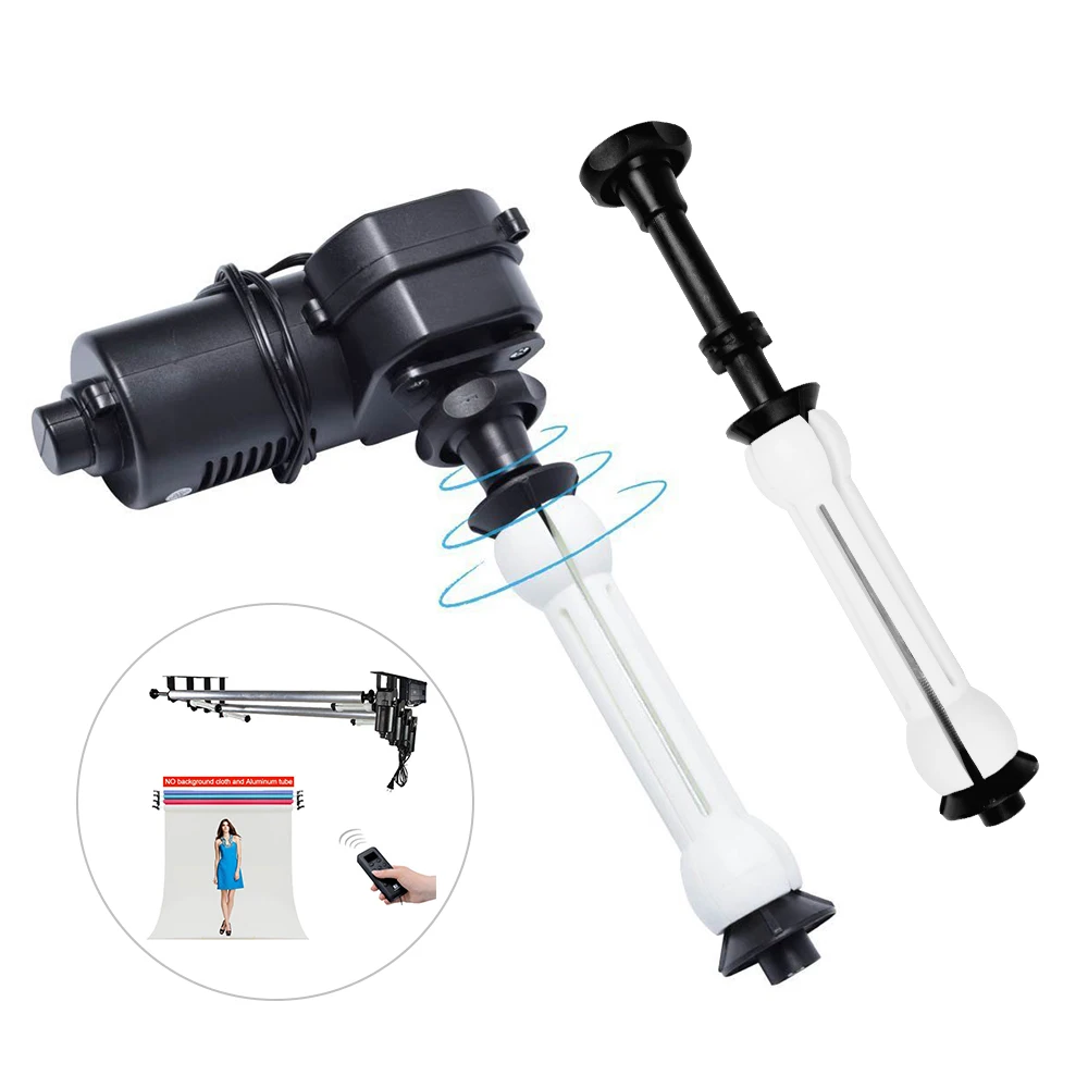 Photography Studio Electric Expander Motor 3/4 Roller Motorized Backdrop Support System Kit
Photography Studio Electric Expander Motor 3/4 Roller Motorized Backdrop Support System Kit