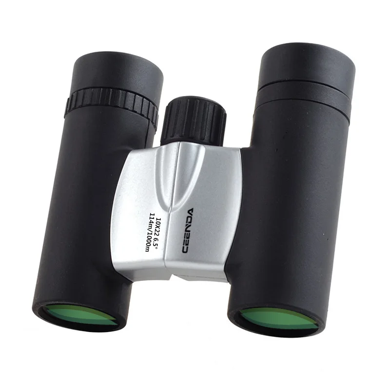 

Binoculars 10X22 Telescope HD High Quality Telescopio Binoculo BAK4 Prism Roof Prism Fully Multi-Coated Toys for Children