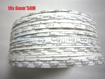 10x 6mm*50M Length 3M 9080 Double Sided Adhesive Tape, for Nameplate, Cellphone Case, LED Strip Adhesive, Common Using Sticky
10x 6mm*50M Length 3M 9080 Double Sided Adhesive Tape, for Nameplate, Cellphone Case, LED Strip Adhesive, Common Using Sticky