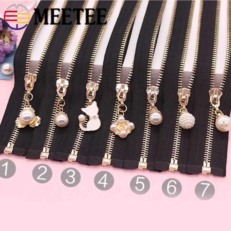 1Pc 5# Open-End Metal Zipper Auto Lock Eco-friendly Pearls Zippers For Coat Jackets Sewing Zips DIY Clothing Accessories
1Pc 5# Open-End Metal Zipper Auto Lock Eco-friendly Pearls Zippers For Coat Jackets Sewing Zips DIY Clothing Accessories