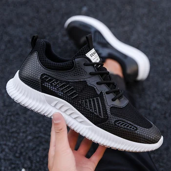 size 39-44 Ultra Light Vulcanize Shoes Autumn New Men's Breathable Mesh Sneakers Running Shoes Lace-up Men Sport Shoes Outdoor
size 39-44 Ultra Light Vulcanize Shoes Autumn New Men's Breathable Mesh Sneakers Running Shoes Lace-up Men Sport Shoes Outdoor