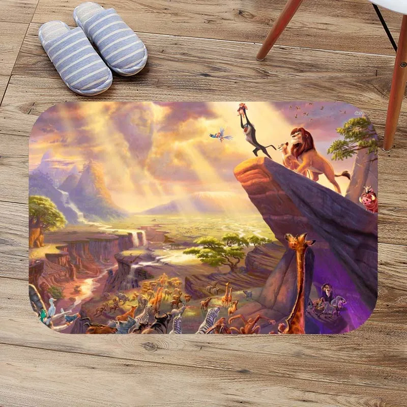Lion King Printed Floor Carpet Bathroom Kitchen Entrance 40X60cm/50X80cm Non-slip Door Mat Indoor Outdoor Rugs
Lion King Printed Floor Carpet Bathroom Kitchen Entrance 40X60cm/50X80cm Non-slip Door Mat Indoor Outdoor Rugs