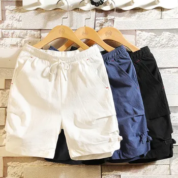 New Brand Men's Summer Casual Vintage Cotton Linen Pure Color Comfort Beach Short Pants Casual Novelty High Quality
New Brand Men's Summer Casual Vintage Cotton Linen Pure Color Comfort Beach Short Pants Casual Novelty High Quality