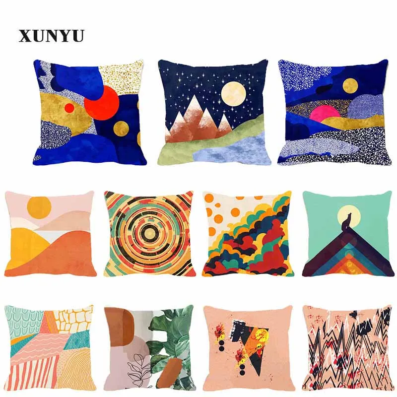 XUNYU Cushion Cover Nordic Style Abstract Geometric Pillow Cover Home Decorative Pillows Sofa Throw Pillow Covers AA017
XUNYU Cushion Cover Nordic Style Abstract Geometric Pillow Cover Home Decorative Pillows Sofa Throw Pillow Covers AA017