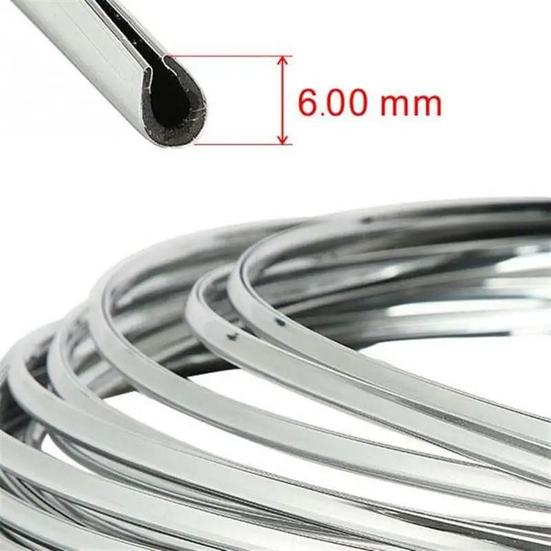 Newest 6m U Shape DIY Car-styling Interior Air Vent Grille Switch Rim Trim Outlet Decoration Strip Moulding Chrome Silver Hot
Newest 6m U Shape DIY Car-styling Interior Air Vent Grille Switch Rim Trim Outlet Decoration Strip Moulding Chrome Silver Hot