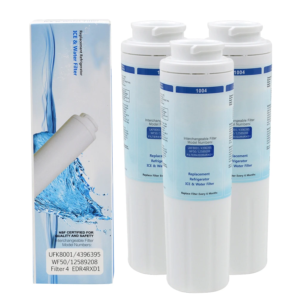 GRE1004 Refrigerator Water Filter Cartridge Activated Carbon Purifier Replacement for Maytag UKF8001 Whirlpool Filter4 3 Pcs/lot
GRE1004 Refrigerator Water Filter Cartridge Activated Carbon Purifier Replacement for Maytag UKF8001 Whirlpool Filter4 3 Pcs/lot