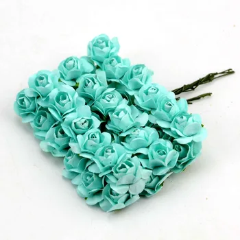 12pcs/lot 2cm Newest Mint Green Mini Paper Rose Flowers Bouquet Wedding Decoration For DIY Scrapbooking Cheap Fake Flores Buds
12pcs/lot 2cm Newest Mint Green Mini Paper Rose Flowers Bouquet Wedding Decoration For DIY Scrapbooking Cheap Fake Flores Buds
