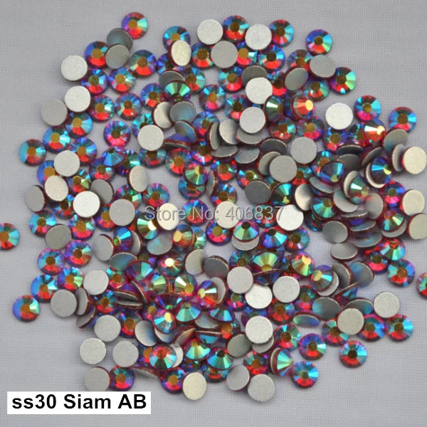 Free Shipping! 288pcs/Lot, ss30 (6.3-6.5mm) Siam AB Flat Back Non Hotfix Nail Art Rhinestones
Free Shipping! 288pcs/Lot, ss30 (6.3-6.5mm) Siam AB Flat Back Non Hotfix Nail Art Rhinestones