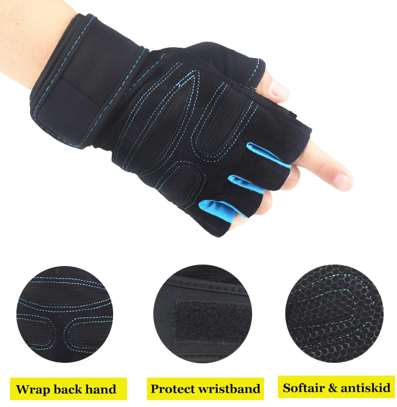 Yoga Fitness Multipurpose Gym running gloves Cycling weight Lifting 
