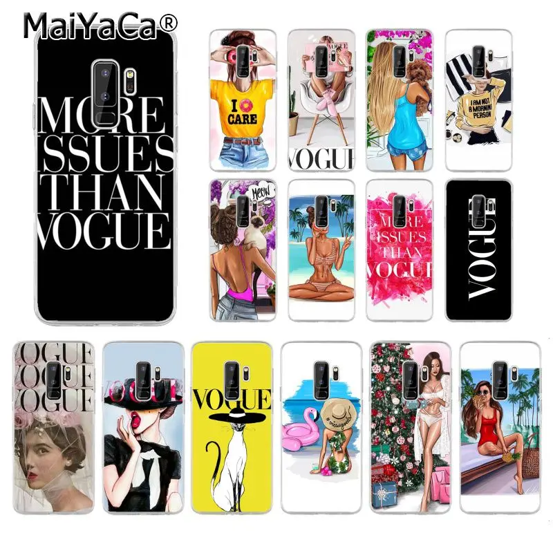 MaiYaCa Fashion Woman More Issues than Vogue Chiristmas Girl PhoneCase for Samsung Galaxy S7 S6 S10 Lite S10Plus S10E S9 S8 plus
MaiYaCa Fashion Woman More Issues than Vogue Chiristmas Girl PhoneCase for Samsung Galaxy S7 S6 S10 Lite S10Plus S10E S9 S8 plus
