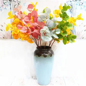 Fake Single Stem Eucalyptus 31.5" Length Simulation 3D Printing Eucalyptus Leaf for Wedding Home Decorative Artificial Plants
Fake Single Stem Eucalyptus 31.5" Length Simulation 3D Printing Eucalyptus Leaf for Wedding Home Decorative Artificial Plants