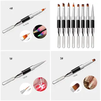 Double-ended Nail Art Liner Brush Pen Painting Nylon Multifunction Draw Manicure Tool 669
Double-ended Nail Art Liner Brush Pen Painting Nylon Multifunction Draw Manicure Tool 669