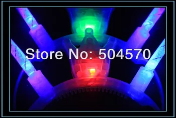 

30pcs/lot LED ET Alien Party Glowing Hairband in the dark Concert Birthday Wedding Festival Supplies Flashing Headband Favors