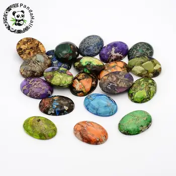 dyed natural regalite oval dome flatback stone cabochons, mixed color, 30x22x8mm
dyed natural regalite oval dome flatback stone cabochons, mixed color, 30x22x8mm