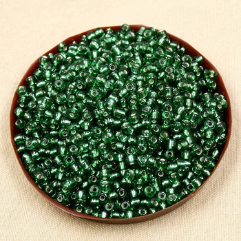 2000pcs 1000pcs 800pcs 400pcs 100pcs 50pcs 4mm Grass Green DIY Glass Loose Seed Beads with silver inner line for DIY Craft
2000pcs 1000pcs 800pcs 400pcs 100pcs 50pcs 4mm Grass Green DIY Glass Loose Seed Beads with silver inner line for DIY Craft
