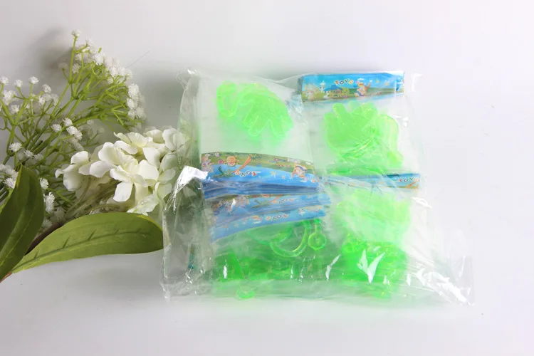 Description Picture 2 of item10Pcs Sticky Hands Kids Party Favors Supplies Carnival Prize Assorted Colors Pinata Funny party favors for children Dressing