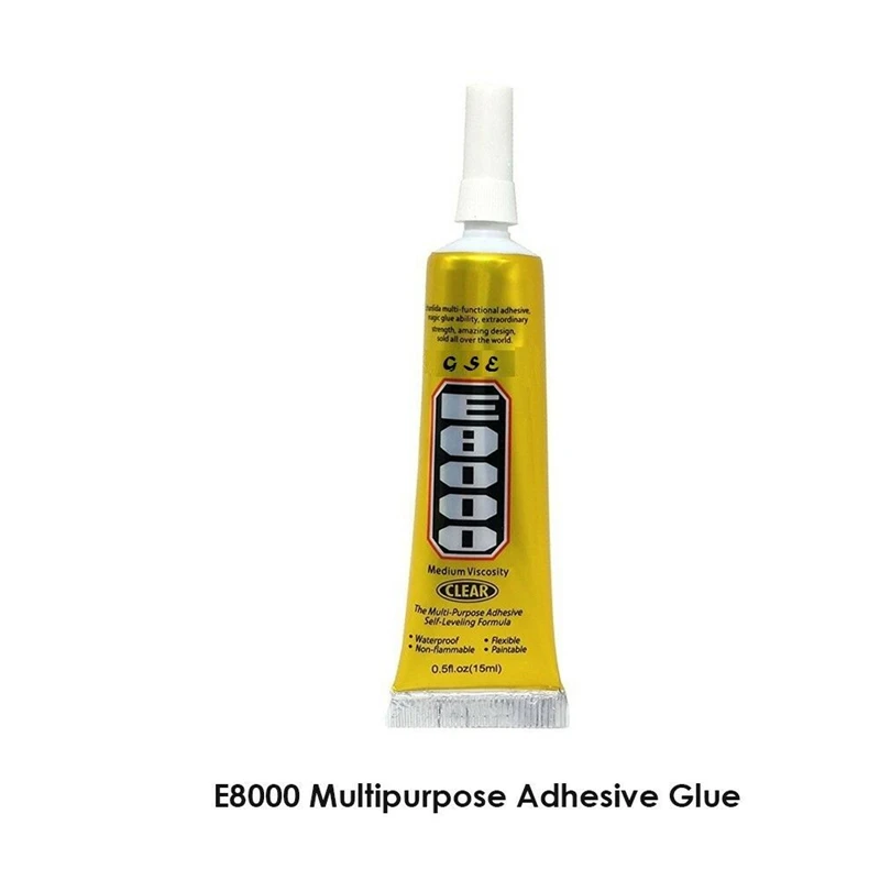 15ml E8000 Multipurpose Adhesive Epoxy Resin Glue Shoe Repair Glue for Phone Screens Jewelry Glass
15ml E8000 Multipurpose Adhesive Epoxy Resin Glue Shoe Repair Glue for Phone Screens Jewelry Glass