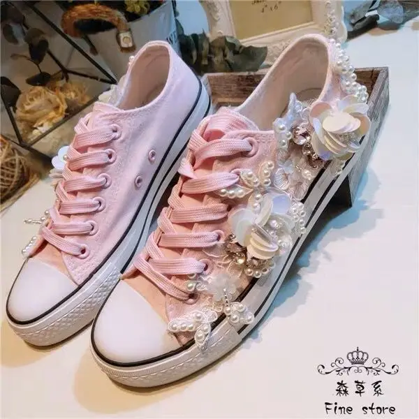 Autumn 2019 New European Station High-Up Sequined Water Drill Canvas Shoes with Ribbons Inside Women's Sports Shoes
Autumn 2019 New European Station High-Up Sequined Water Drill Canvas Shoes with Ribbons Inside Women's Sports Shoes