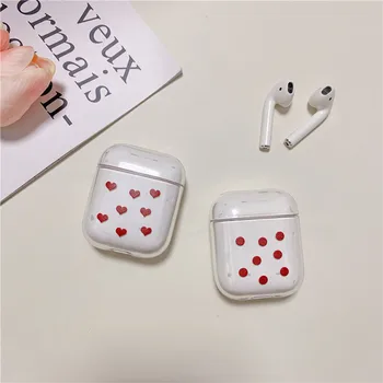 for airpods Fashion cute Simple love for Airpods case Bluetooth wireless headset case for Apple AirPods Transparent Headset bags
for airpods Fashion cute Simple love for Airpods case Bluetooth wireless headset case for Apple AirPods Transparent Headset bags